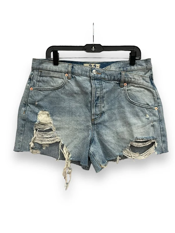 Blue Denim Shorts We The Free, Size 12