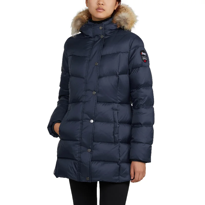 Special Offer Pajar Women’s Roxy Quilted Puffer with Fixed Hood and Detachable Fur Trim