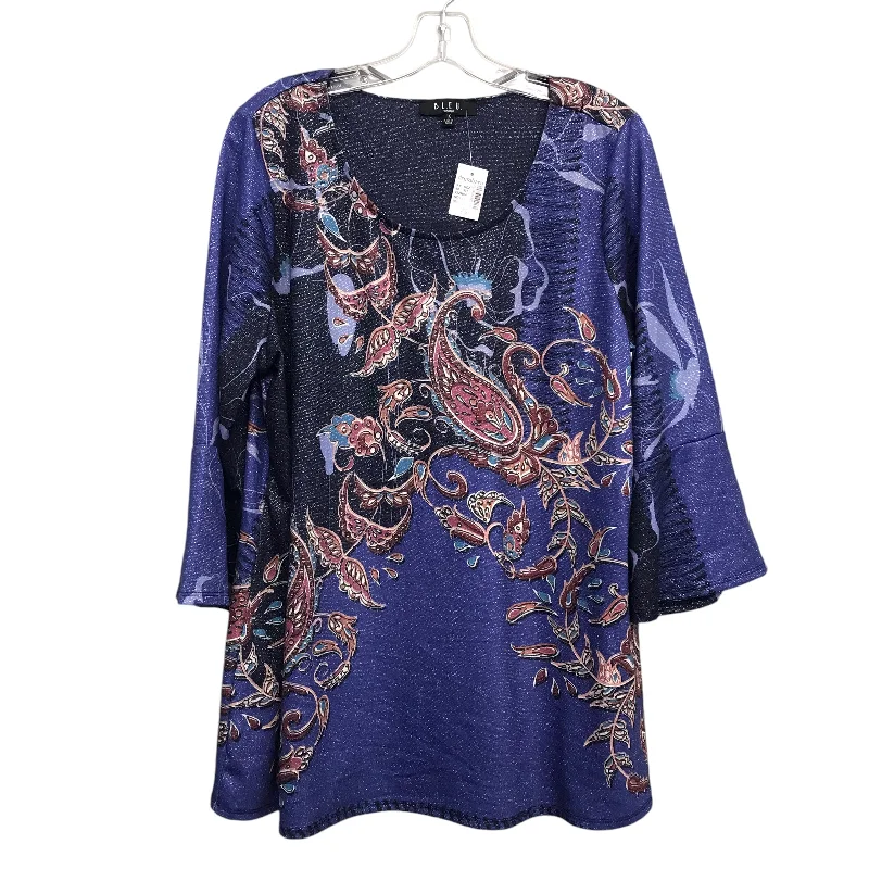 Top Ls By Bleu In Multi, Size:1X