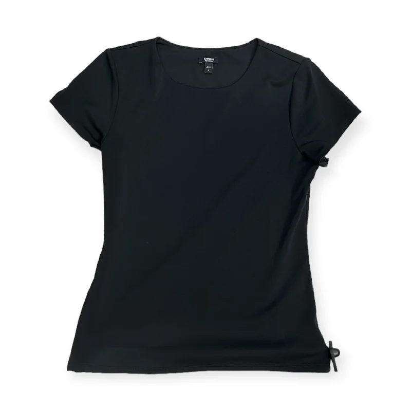 Black Top Short Sleeve Express, Size L