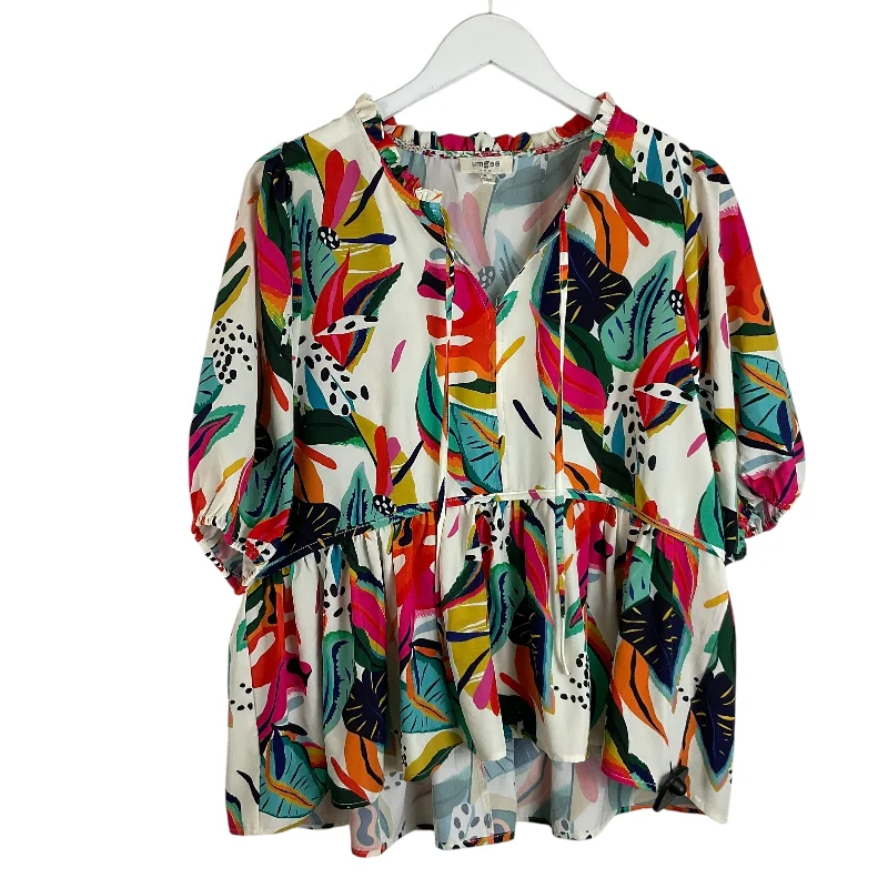 Top Long Sleeve By Umgee In Multi-colored, Size: M