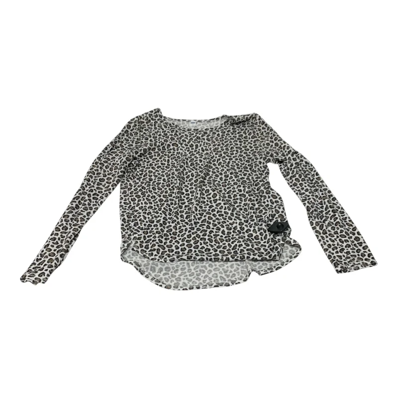 Top Long Sleeve By Old Navy In Animal Print, Size: L