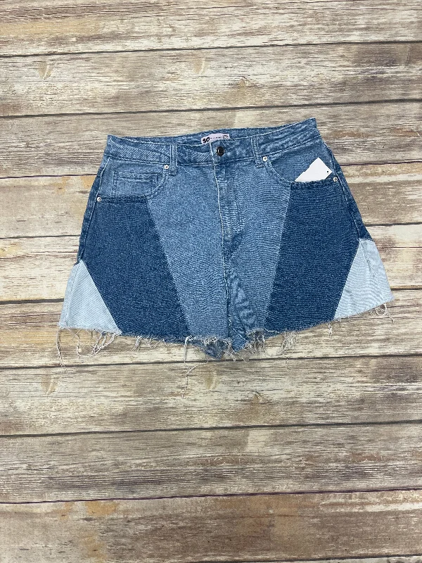 Blue Denim Shorts So, Size 10