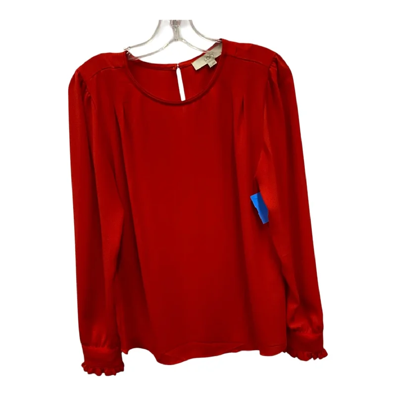 Top Ls By Loft In Red, Size:S