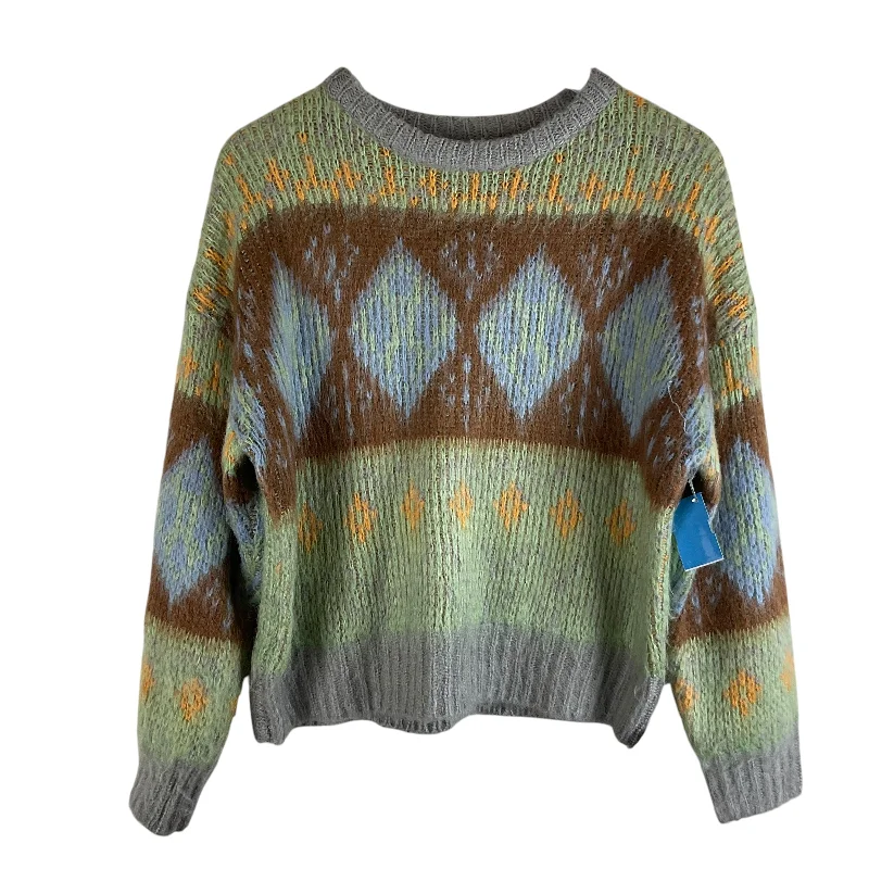 Sweater By Moon River In Multi-colored, Size: Xs