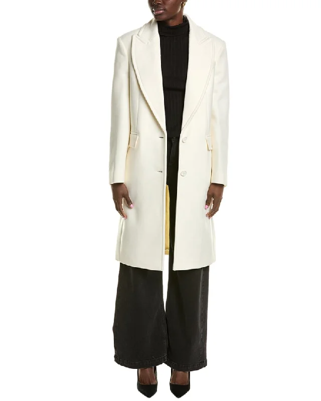 Artful Design Michael Kors Melton Chesterfield Wool Coat