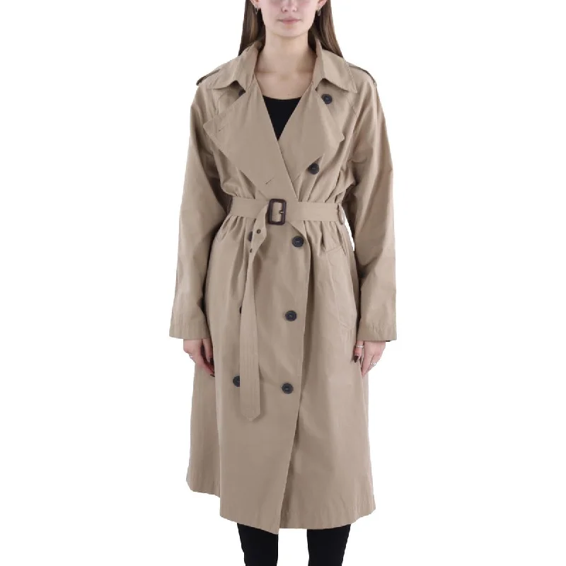 Mid - Week Surprise Davis Womens Lightweight Long Trench Coat