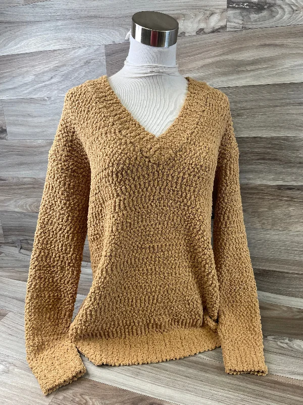 Sweater By Style And Company In Yellow, Size: M