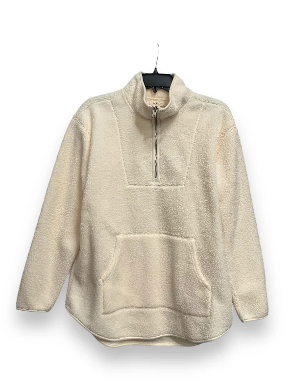 Sweater By Style And Company In Cream, Size: L