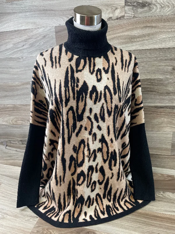 Sweater By Joseph A. In Animal Print, Size: S