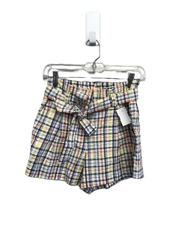 Plaid Pattern Shorts By Loft, Size: 6