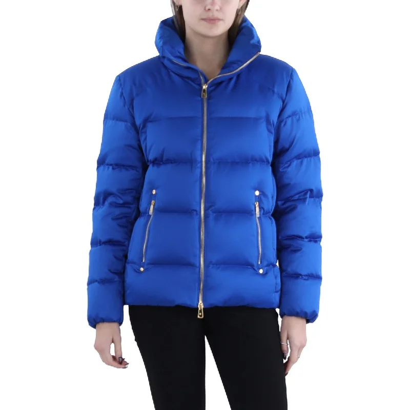 Refined Simplicity Womens Quilted Warm Puffer Jacket