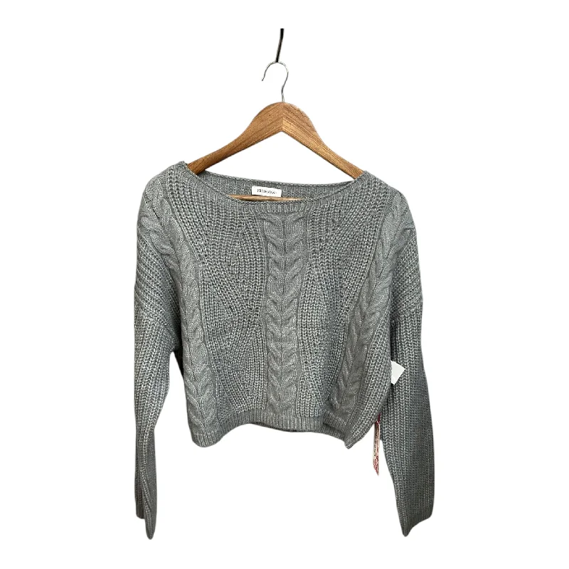 Sweater By Freshman In Grey, Size: M