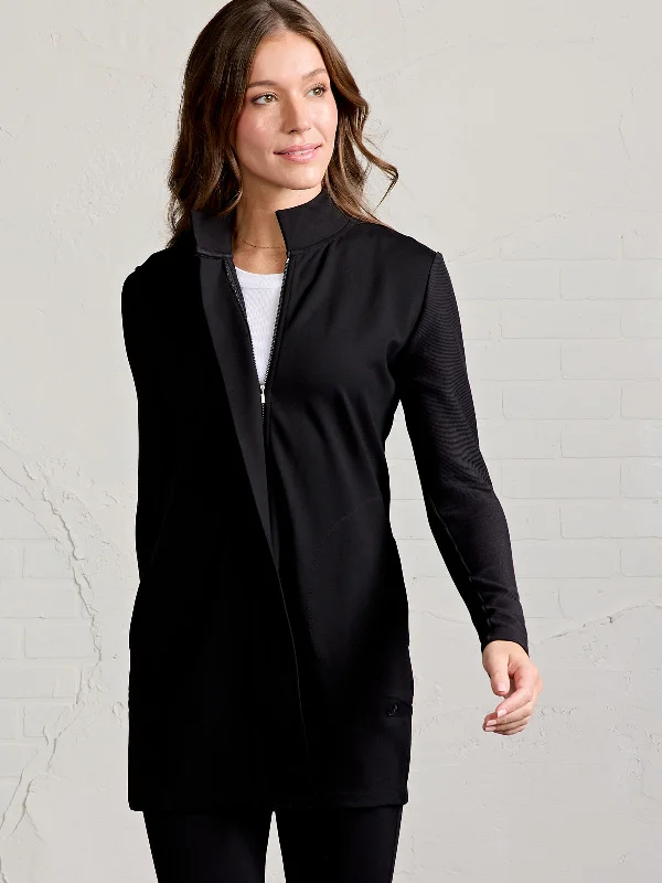 Casual Chic Traveluxe Long Jacket