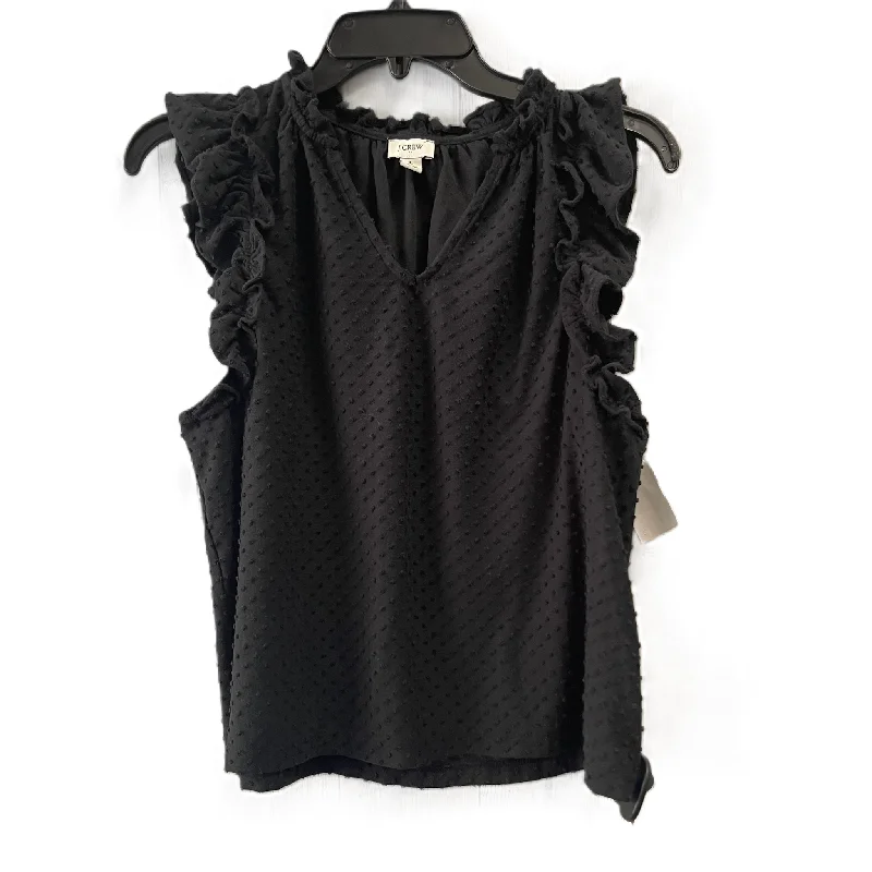 Black Top Short Sleeve By J. Crew, Size: L