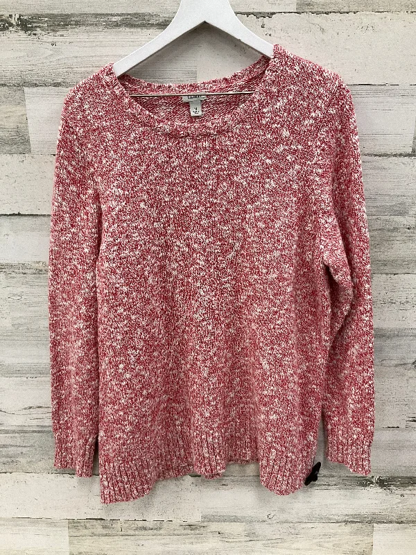 Sweater By L.l. Bean In Red, Size: 1x