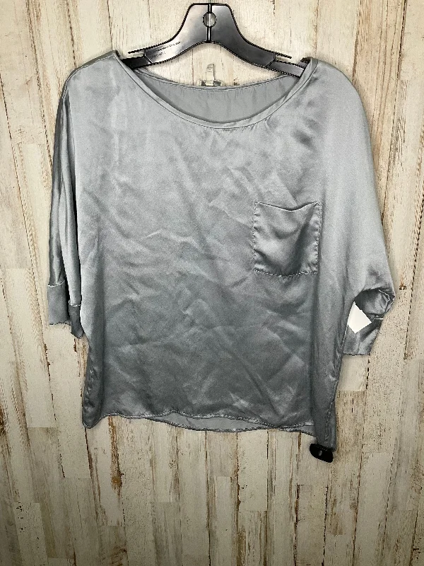 Silver Top Short Sleeve Joie, Size S