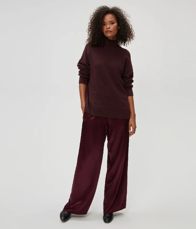 Charming Silhouette Cyrus Satin Pant