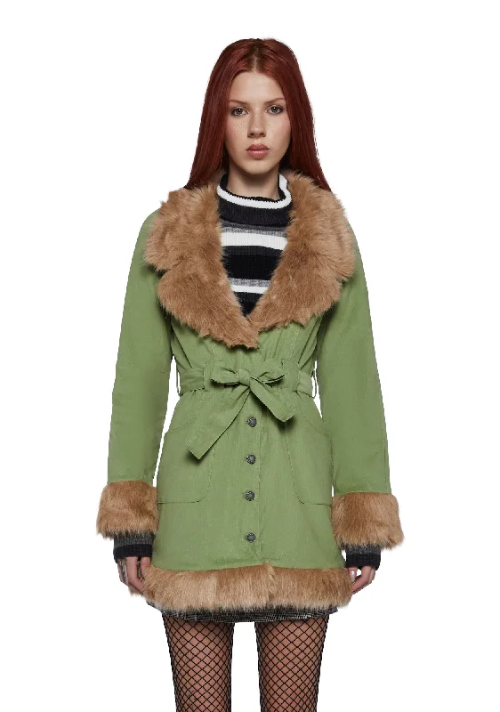 Fashion Sale Daisy Dear Sherpa Coat