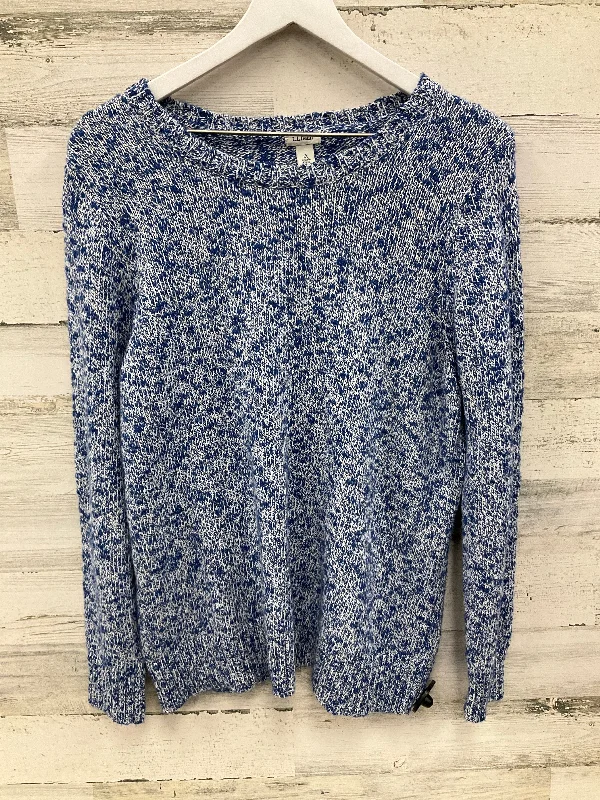 Sweater By L.l. Bean In Blue, Size: 1x