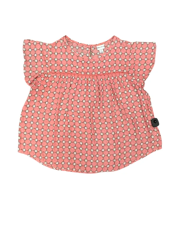 Pink Top Short Sleeve Ava & Viv, Size 2x