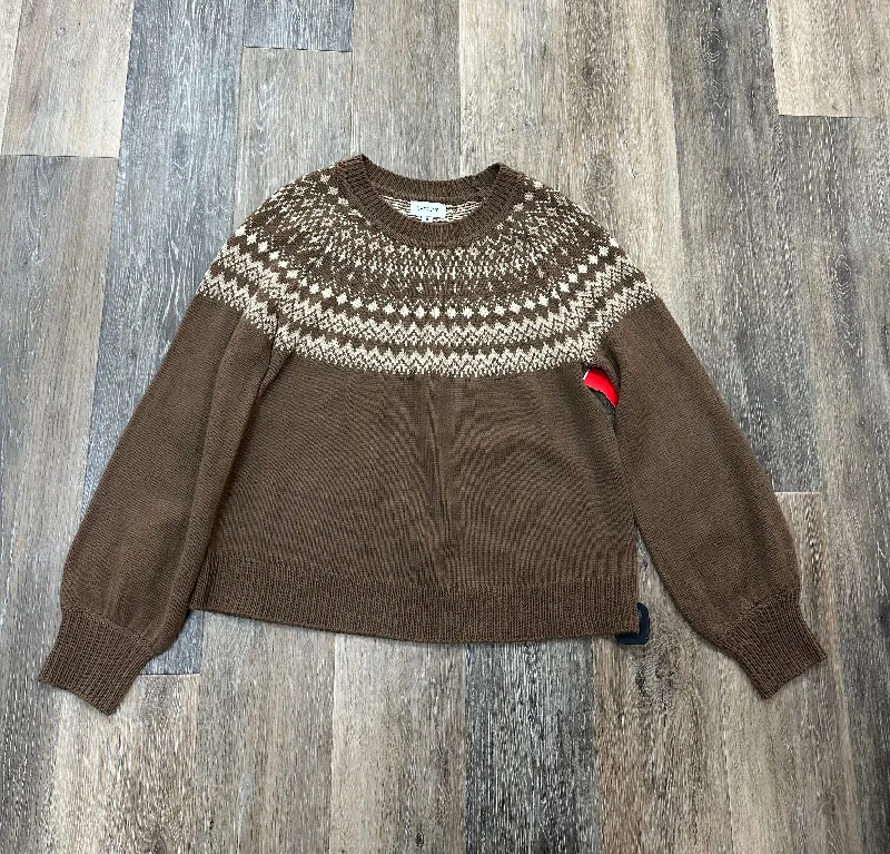 Sweater By Evereve In Brown, Size: M