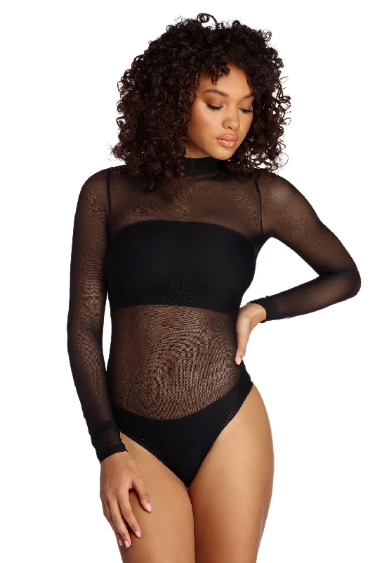 Durable Fashion Picks Show Me The Way Mesh Bodysuit