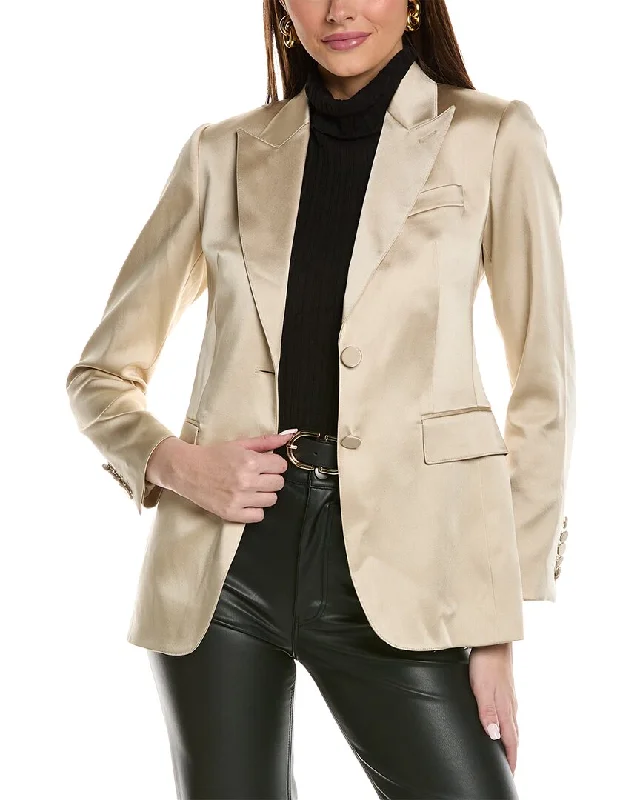 Snag Fabulous Fashion Bargains Reiss Mae Satin Single Breasted Blazer