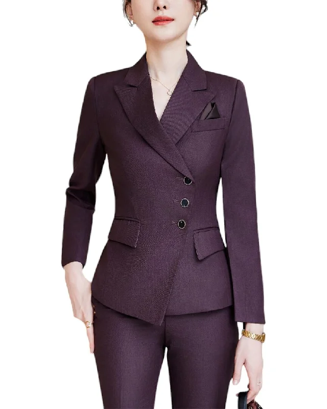 Parisian Effortless Chic Style LIONELLO SALVI Blazer