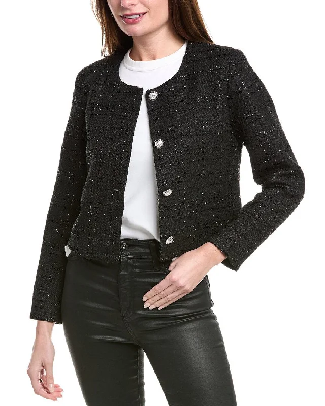 Style Streetwear Pascale La Mode Tinsel Crop Jacket