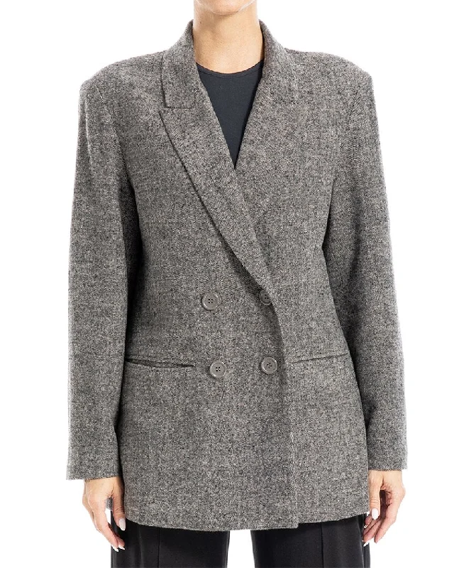 Final Clearance Max Studio Double Breasted Blazer