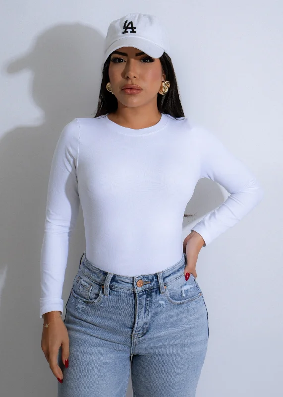 Buy More, Save More Contour Edge Bodysuit White