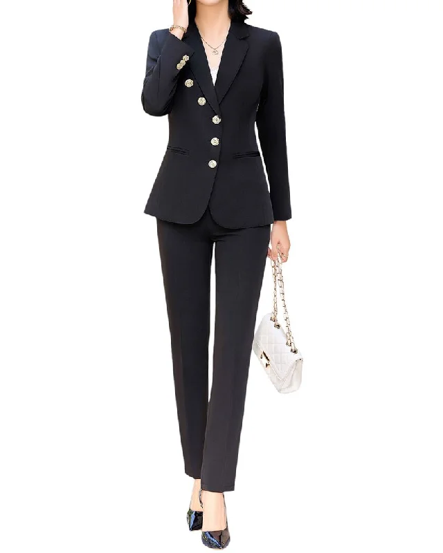 Inspired By You, Designed For You Bossy Chic 2pc Blazer & Pant Set