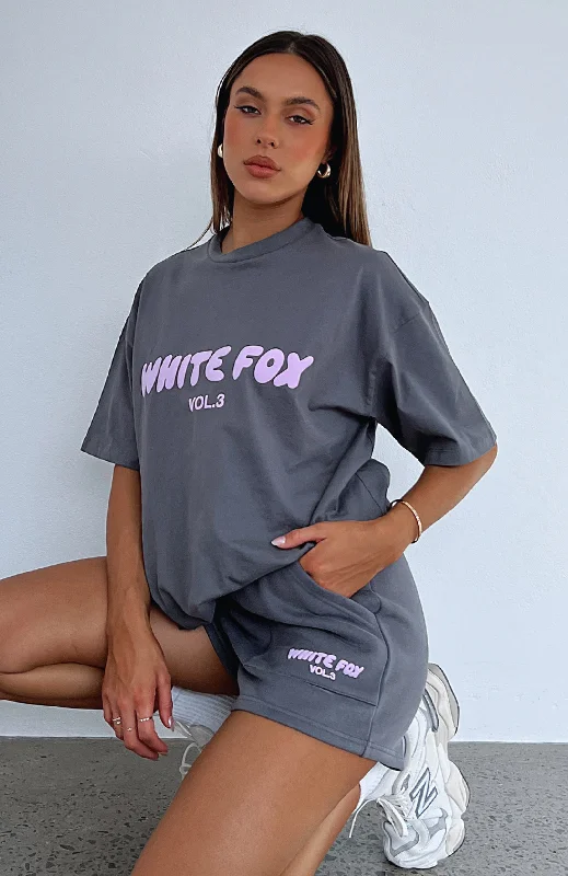 Urban Femme Streetwear Offstage Oversized Tee Volcanic