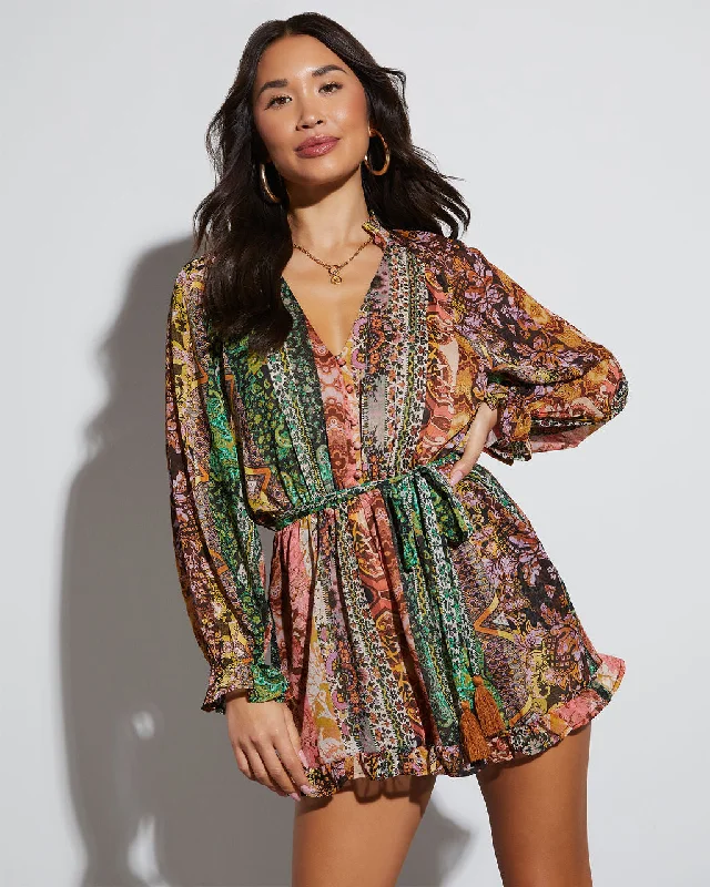 Unleash Your Style Cabana Paisley Romper