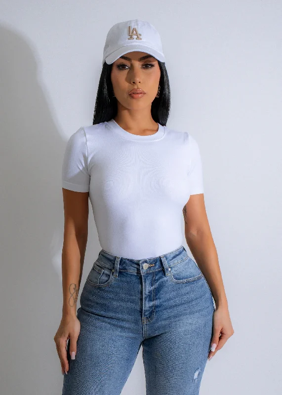 Cool Prices Sculpted Basics Bodysuit White