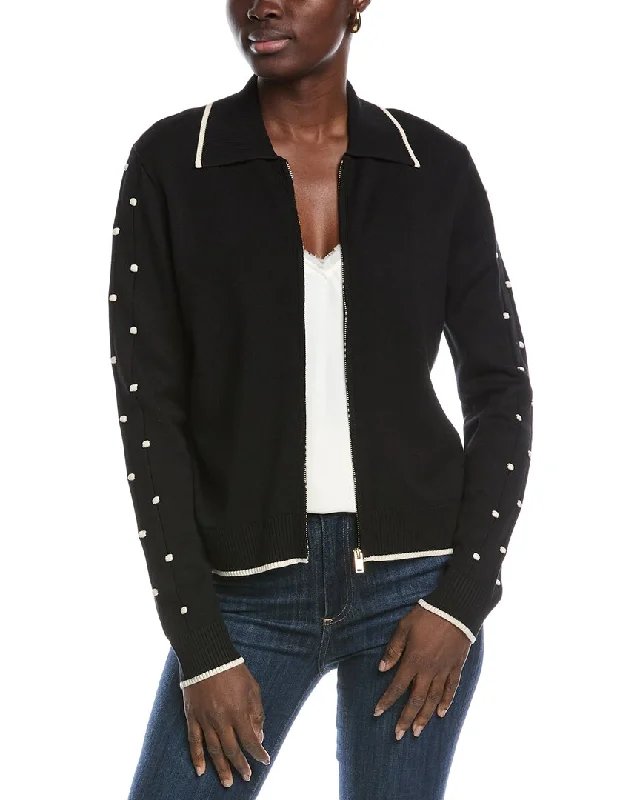 Last Chance Sale St. John Pointelle Jacket