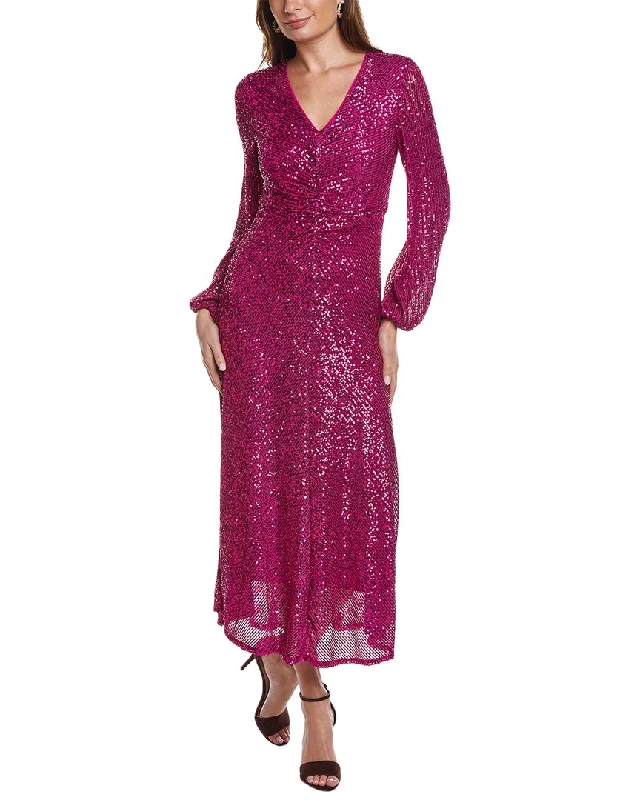 Save Big Taylor Stretch Sequin Maxi Dress