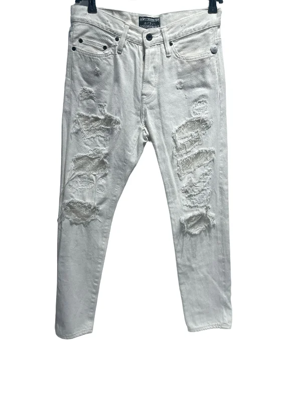 Fashion Essentials HYSTERIC GLAMOUR///Skinny Pants/XXS/Cotton/WHT//Plain/M [Designers] Essentials/