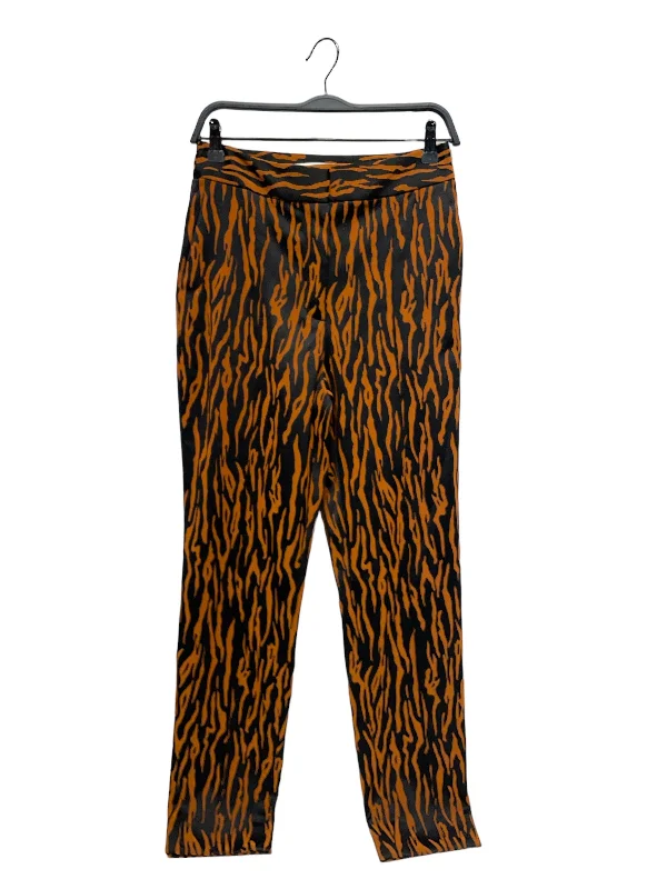 Big Savings On Minimalist Office Styles DIANE von FURSTENBERG/Straight Pants/4/Animal Pattern/Polyester/ORN/Tiger Print