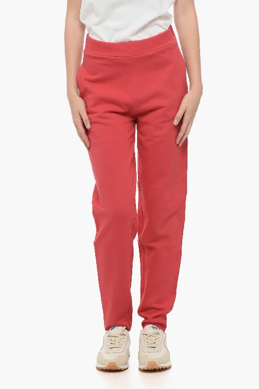 Comfort First Women's Wear Armani EMPORIO Brushed Cotton Sweatpants with Flush Pockets