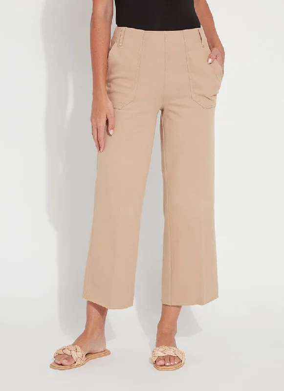 Casual Chic Athena Wide Leg Crop (26" Inseam)