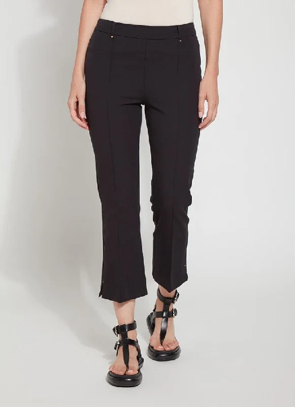 Style Without Limits Cropped Amanda Bootcut - Black (25" Inseam)