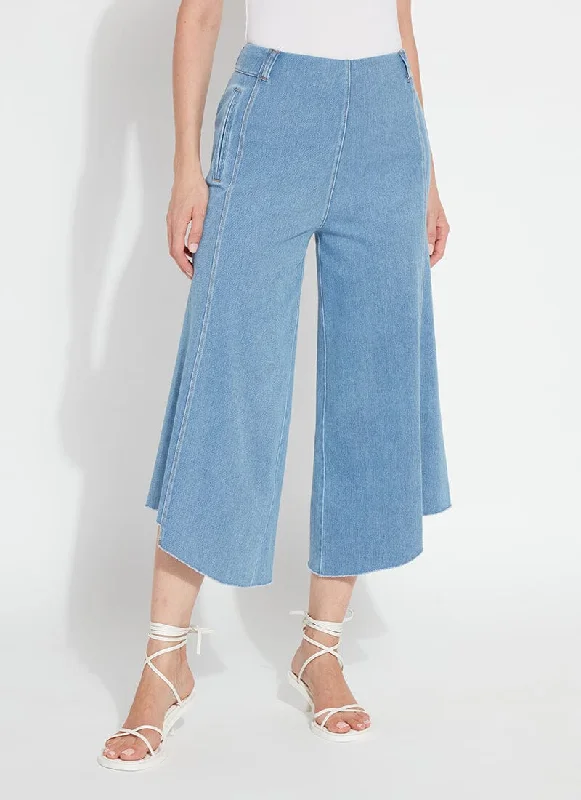 Exclusive Discount Echo Denim Culottes (23" Inseam)