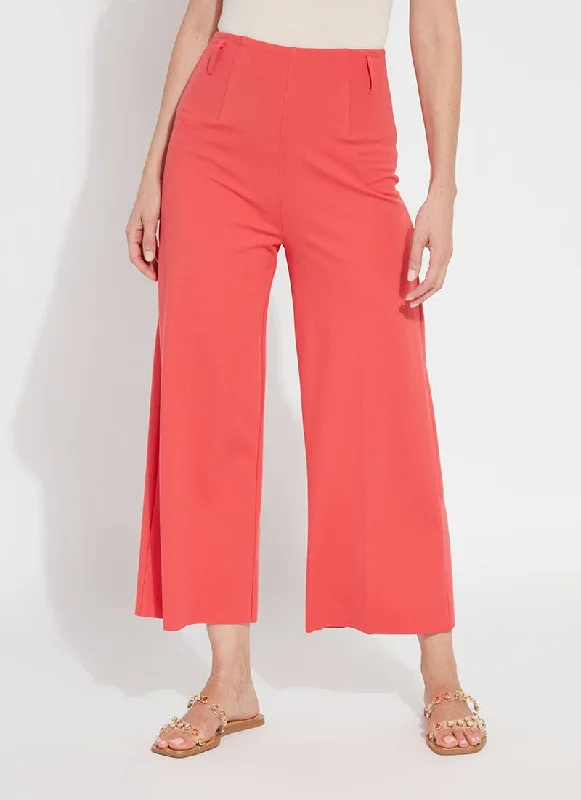 Refined Simplicity Ellis Culottes Ponte Crop (25" Inseam)