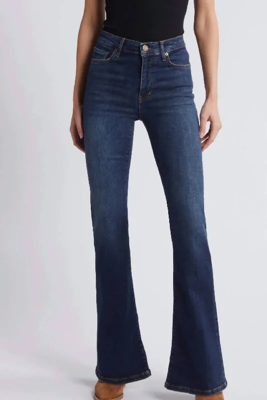 Trend Alert Le Easy Flare Jean In Moonflower