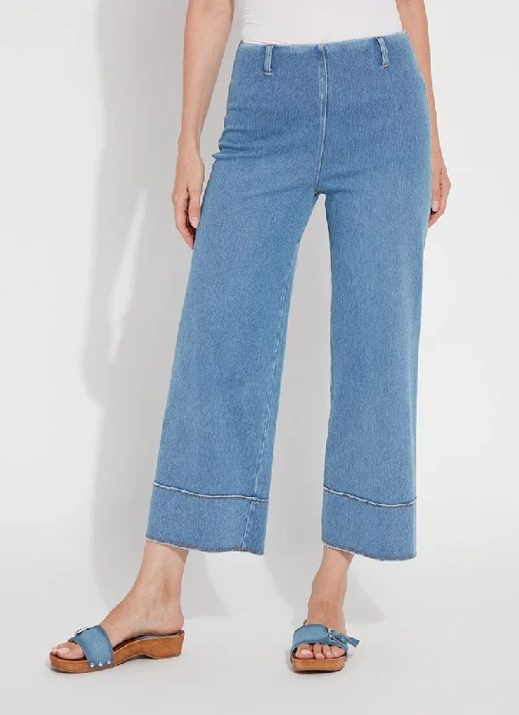 Feminine Soft - Hued Look Margo Crop Denim (26" Inseam)