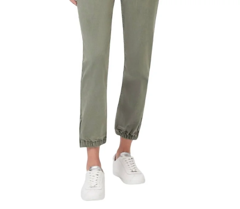 Get The Latest Trends Mayslie Jogger In Vintage Ivy Green